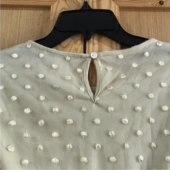 Elegant Cream Floral Dress - Picture 5 of 6